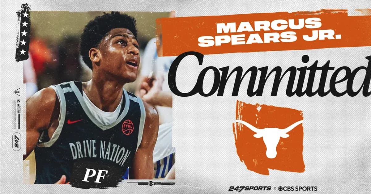 Marcus Spears Jr. committed to Texas Longhorns Marcus Spears Jr. committed to Texas Longhorns