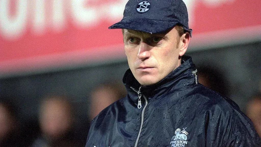 Murabbiy Preston North End klubida o'yin vaqtida Murabbiy Preston North End klubida o'yin vaqtida
