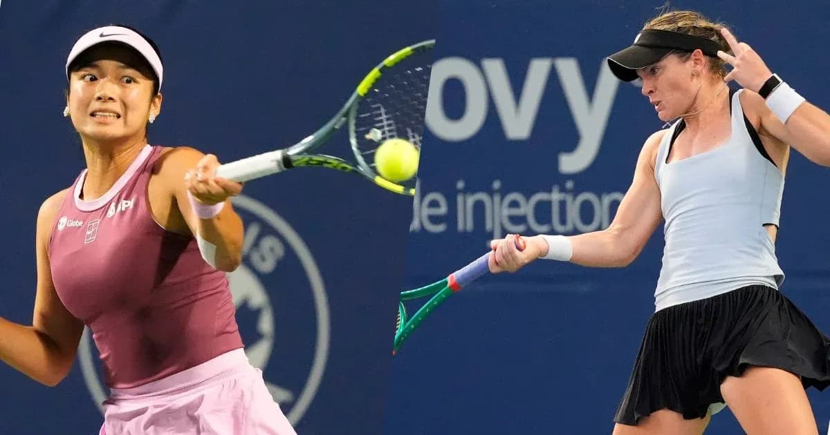 Tennis players hitting balls during a match Tennis players hitting balls during a match