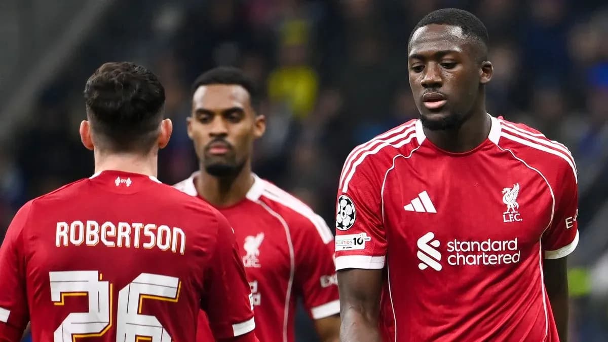 Liverpool players walking off the pitch during match Liverpool players walking off the pitch during match