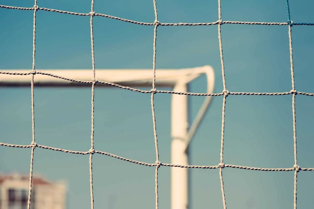 Futbol darvozasining tarmog'i va ramkasi Futbol darvozasining tarmog'i va ramkasi