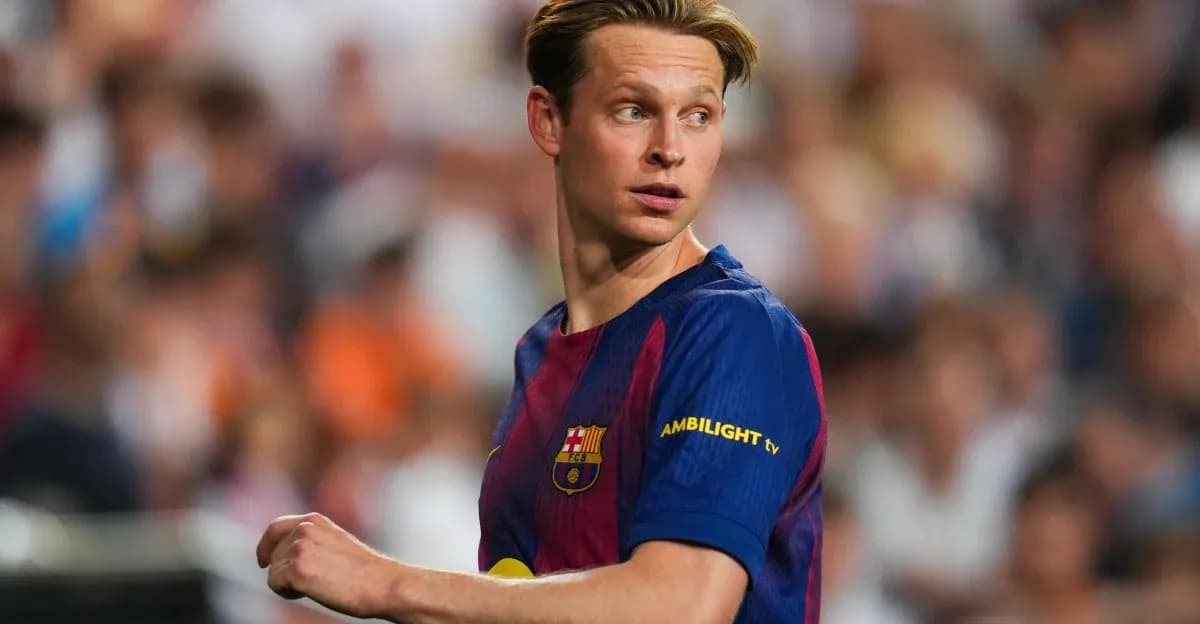 Futbolchi Barcelona formasida, o'yin maydonida Futbolchi Barcelona formasida, o'yin maydonida