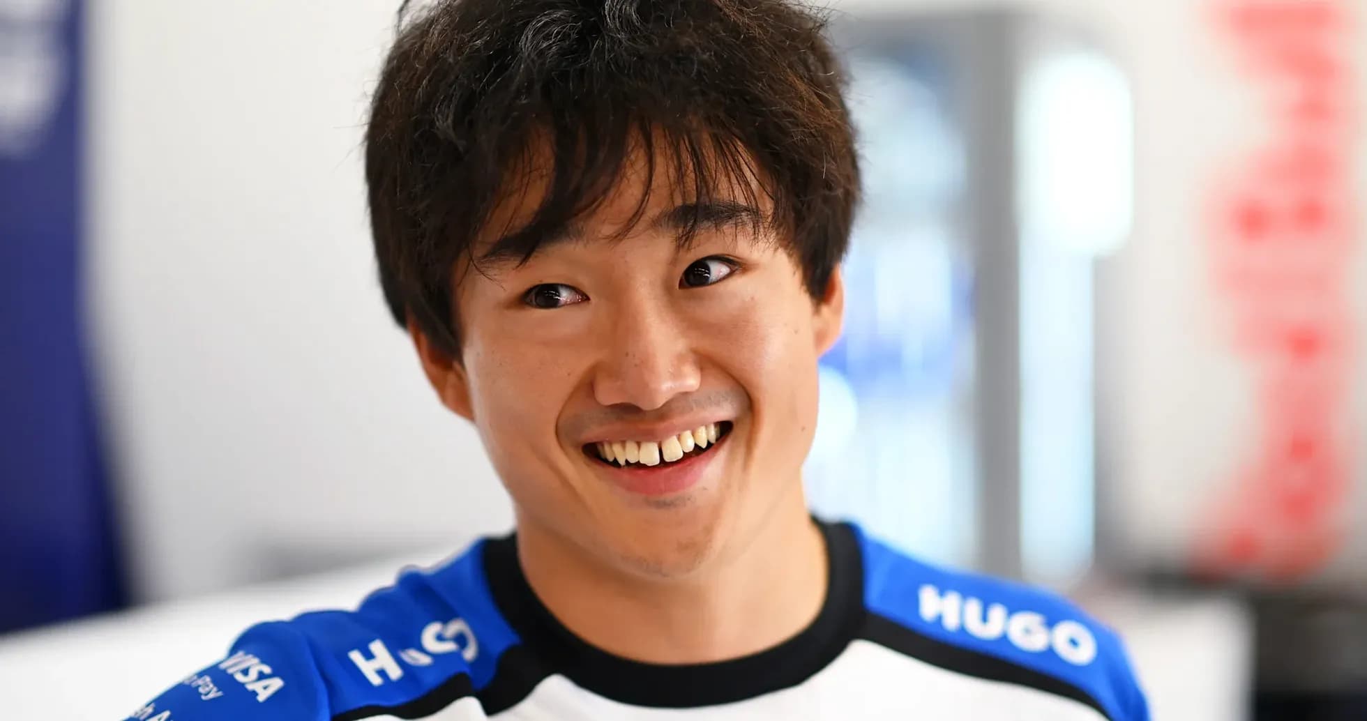 Yoshiharu Matsushita smiling in team uniform Yoshiharu Matsushita smiling in team uniform